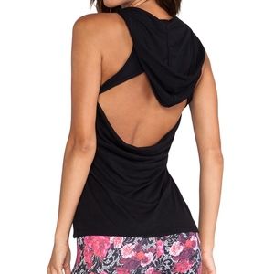 Lorna Jane Mikki Hooded Tank Black